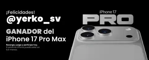Gana un iPhone 17 Pro